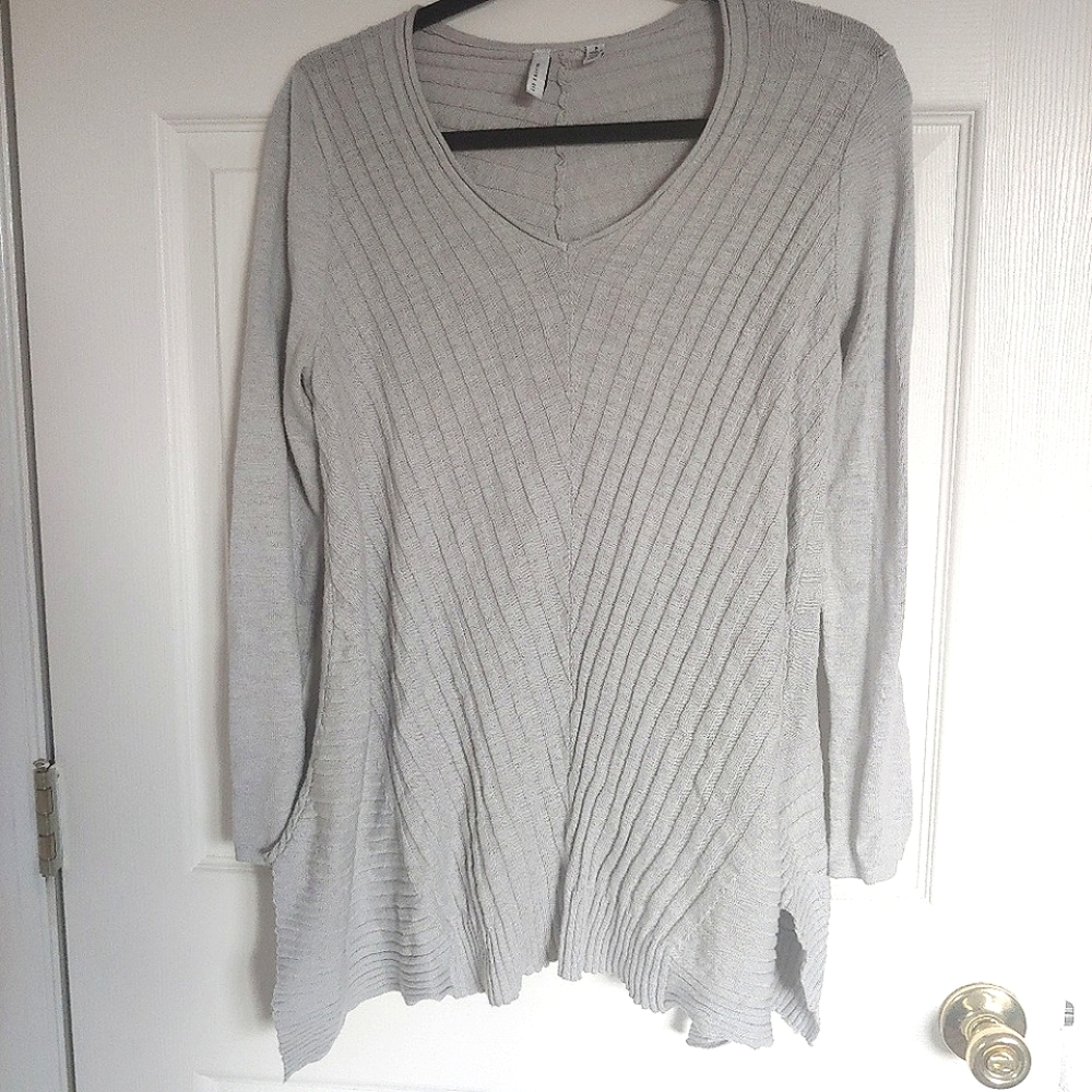 Light gray sweater